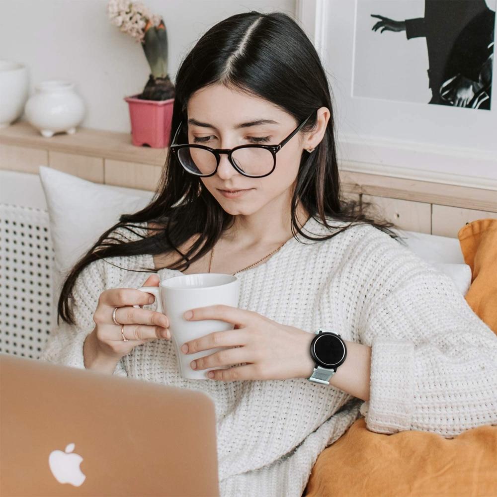 Band For Samsung Galaxy Watch 4 3 Classic 5 Pro Active 2/Gear S3 Nylon Loop Correa Bracelet Huawei Watch GT 2 3 Strap 22mm 20mm