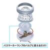 JETINOUE JetInoue LED High Power Bus Marker Lamp Unit, Red [DC /24V Common Base, BA15S] Red