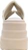 Yosuke Women's Ivory Wedge Sandals, Size 24.5cm (2710037)