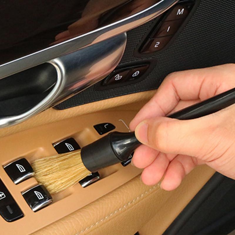 5 шт. Мягкая щетка для чистки автомобиля, набор щеток для чистки салона автомобиля, многофункциональная щетка для чистки автомобиля, принадлежности для чистки автомобиля