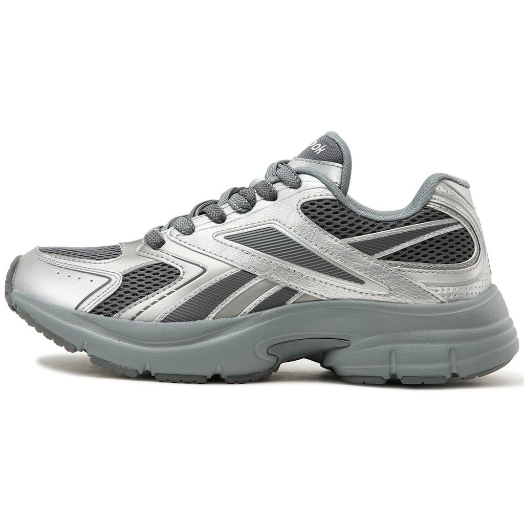 Reebok Premier Road 2.0 Fashion Comfortable Versatile Casual Sports Low-Top Running Shoes Unisex Sneaker Black Silver 25SRC915U1GH2