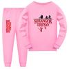 Kids' Stranger Things Long Sleeve Sleepwear Set - Soft Fabric In Multiple Colors