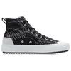 Li Ning Xun High-Top Skate Shoes Men Sneakers Black White AGCR287-2