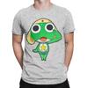 Cute Cartoon Sgt Frog Keroro TShirt for Men Women  Humorous Cotton Tee Shirt Round Neck Short Sleeve T Shirt New Arrival Tops
