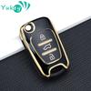 TPU Car Key Case Fob For Kia Rio Soul Venga Picanto Rio Sorento Ceed Sportage For Hyundai I20 I30 Veloster Ix20 Remote Cover