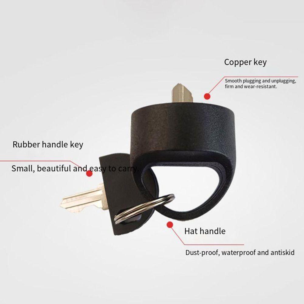 Водонепроницаемый Легко Вытягиваемый Набор Ключей Запасной Ключ для Инвалидной Коляски Ключ для Мобильного Скутера Велосипедные Аксессуары