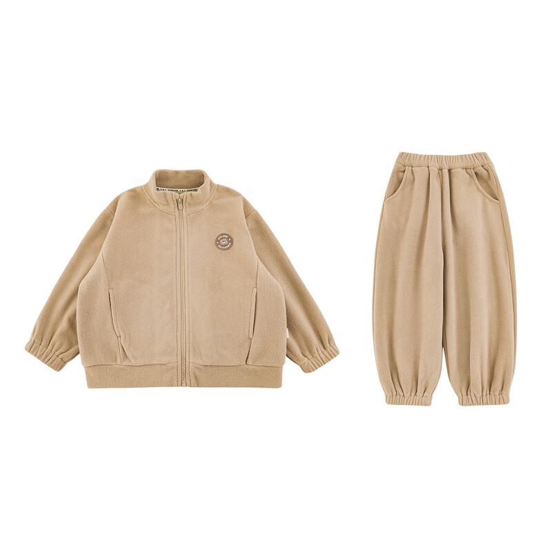 Youyou Boys' Warm Anti-static Fleece Winter Set