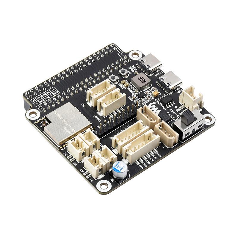 Универсальная плата драйвера MicroSnow для роботов с ESP32: Поддерживает Wi-Fi и Bluetooth.
