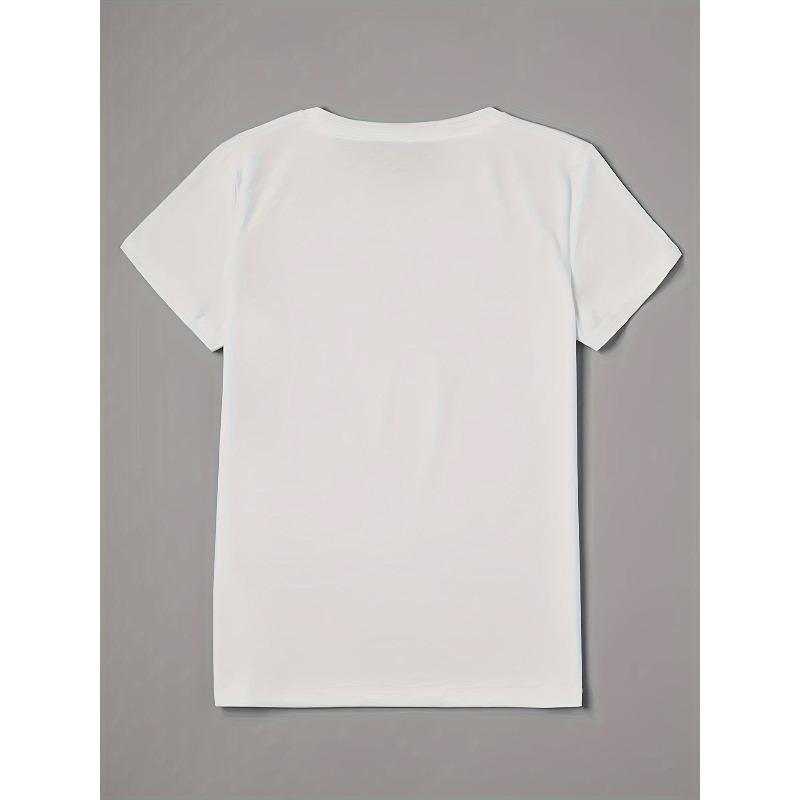 Женская футболка европейского размера с принтом бабочки, Повседневная футболка с круглым вырезом и коротким рукавом, Женская одежда