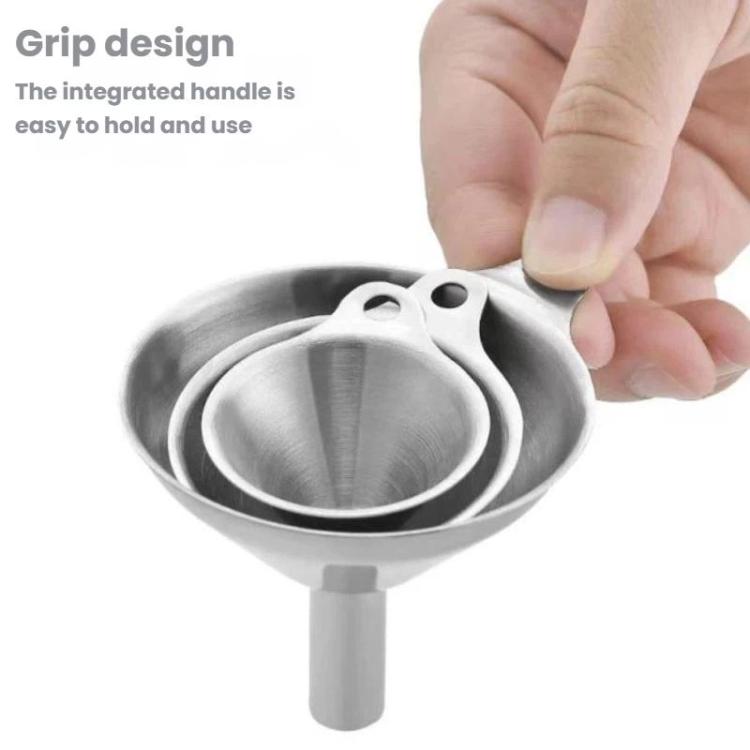 304 Stainless Steel Sandblasted Funnel Integrated Liquid Dispenser