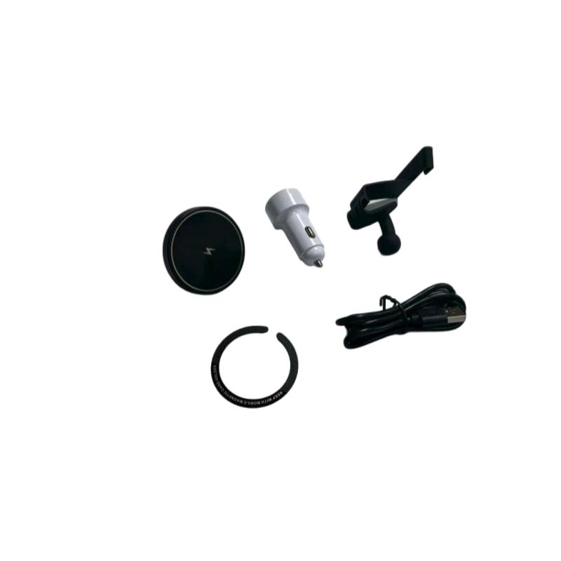 Glove Box Phone Mount Holder Set For Mag Safe For Porsche 997 911 Left Hand Drive LHD Model Car Charg-er Wire-less Compatible