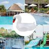 Плавающие подставки в виде лебедя, портативные держатели для стаканов с напитками в виде лебедя, надувные подставки для воды для праздника, дня рождения