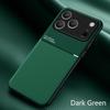Роскошный чехол из мягкой кожи для iphone 17 Pro Max 17 Air 16e 14 15 16 plus 13 Mini с магнитным держателем для автомобиля, крышка, capa, fundas