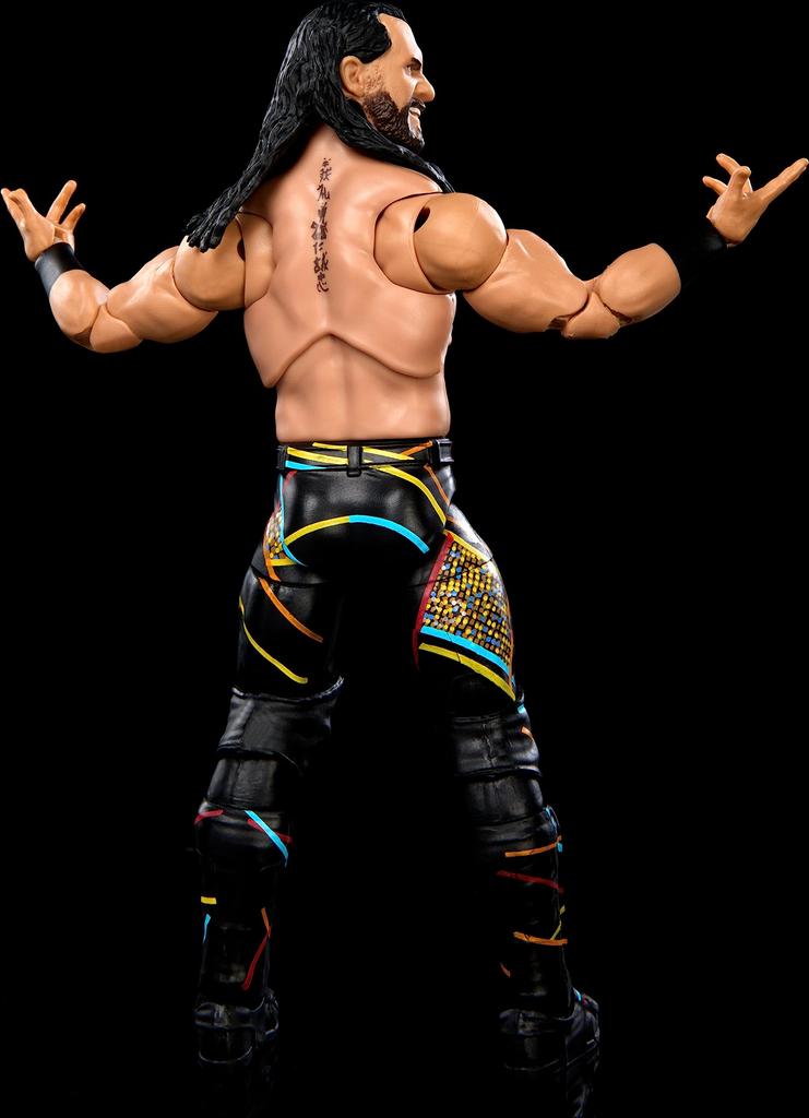 Mattel WWE Сет Роллинс Фигурка Ultimate Edition со сменными аксессуарами, подвижным дизайном и аутентичными деталями, 6 дюймов