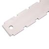 Guitar Neck Notched Straight Edge Ruler Guitar Fret Leveling Ruler Double Notched Straightedge Luthiers Tool Easy To Use
