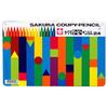 Sakura Crepas Colored Pencil Coupy Pencil 24 Colors In Can Case FY24