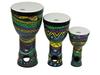 Suzuki GMP Kids Djembe Set 12 дюймов, набор из 3 размеров. Меньший джембе можно хранить в основном блоке. Фиолетовый GMND-AIR-17C 8, 10, Желтый, Зеленый,