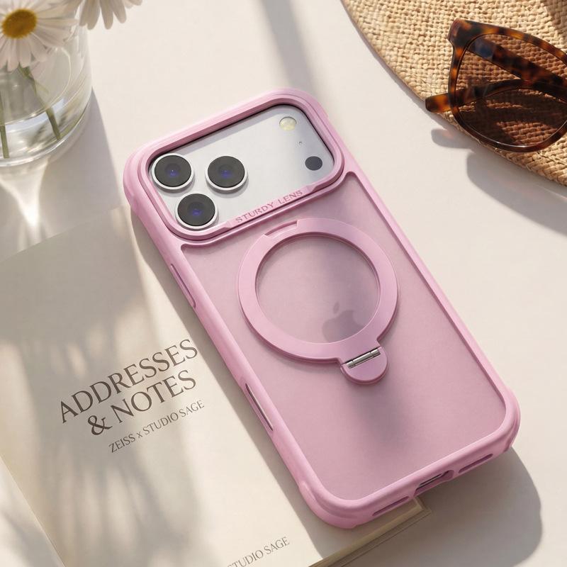 Подходит для Apple 18promax кронштейн-опора чехол для мобильного телефона оптом Samsung s26ultra чувствительный к коже магнитный чехол для мобильного телефона