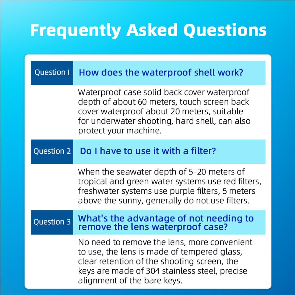 60M/196FT водонепроницаемый защитный чехол для дайвинга прозрачный сенсорный экран для Insta360 GO 3S/GO 3 аксессуары для камеры
