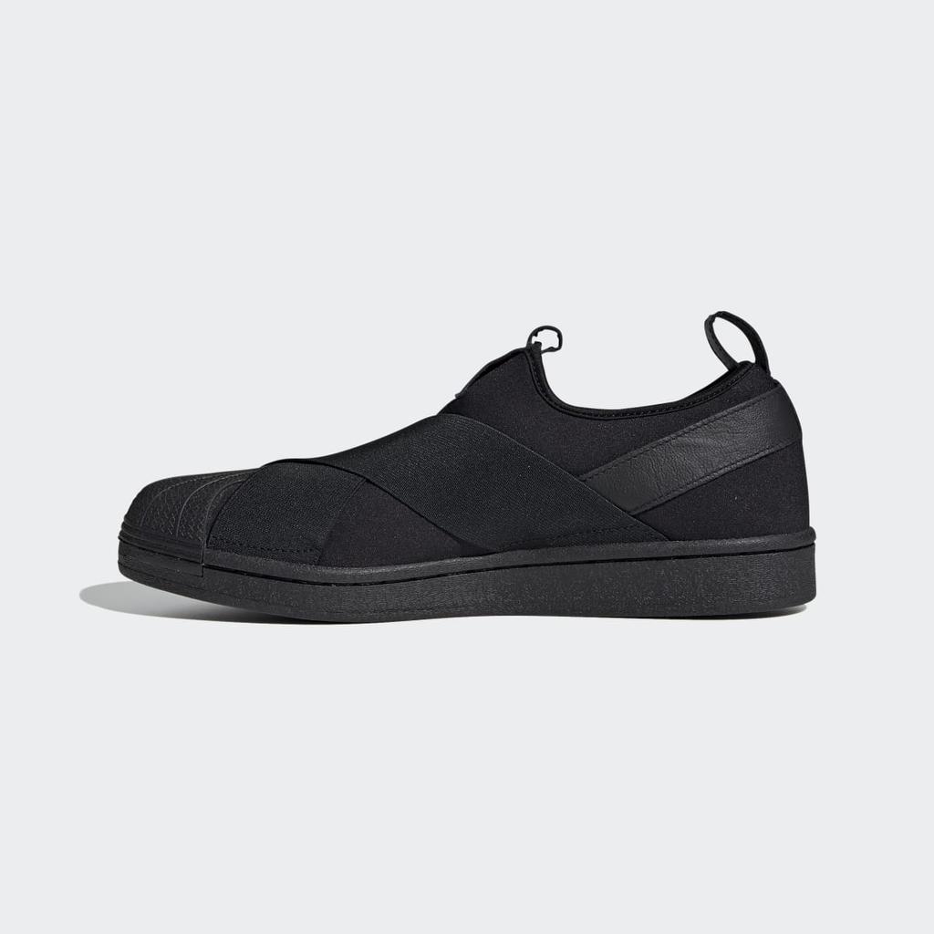 adidas SST Slip-On GX2723 Унисекс Originals Кроссовки Черный / Черный / Облачно-белый