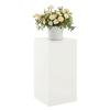 Plant Stand White 30 x 30 x 60 cm Steel