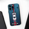 Чехол для телефона Racing M-Martini Логотип Черный Мягкий Для Iphone 16 15 14 13 11 12 Pro Max Xr X Xs 8 7 Plus