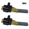 Motor Carbon Brush 6.5X11X32mm 2 Pack for Vacuum Cleaner Replacement Part Used in Electric Motor Driven Cleaning Devices
