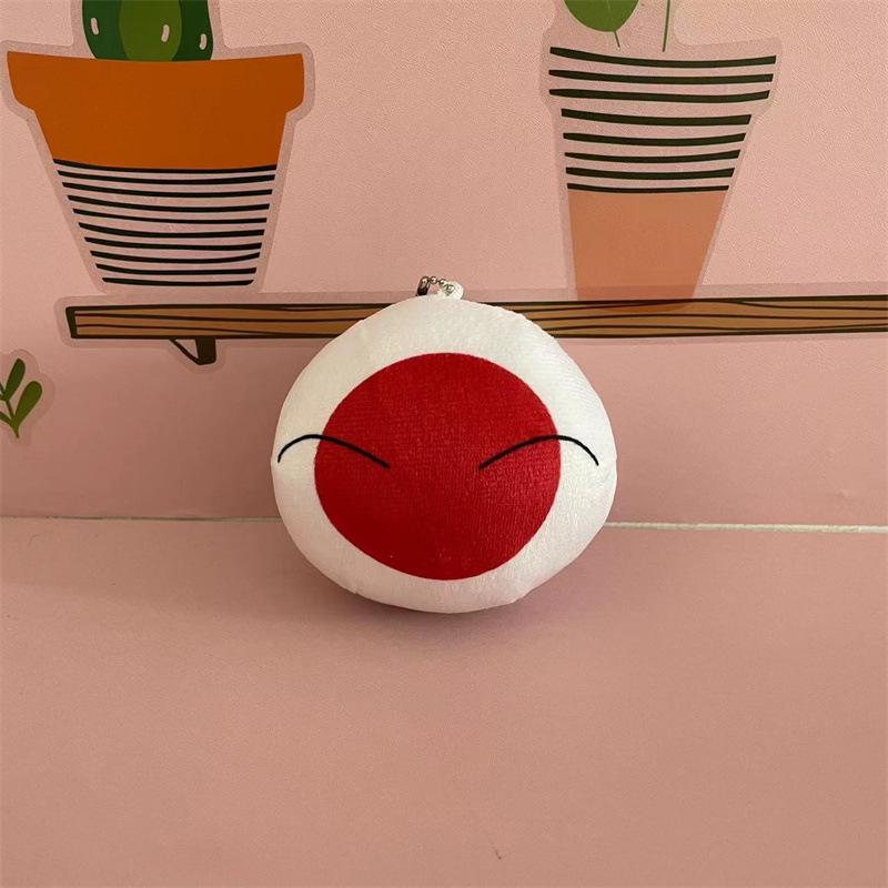 10cm Polandball Plush Toy UK Ukraine Germany Countryball Stuffed Doll Decoration