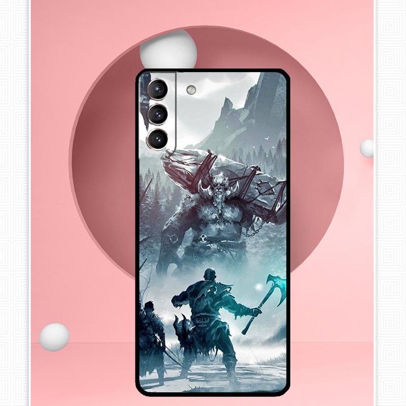 Чехол God of War для Samsung Galaxy S24 S23 S22 Ultra Note 10 Plus Note 20 S9 S10 S20 S21 FE Задняя крышка