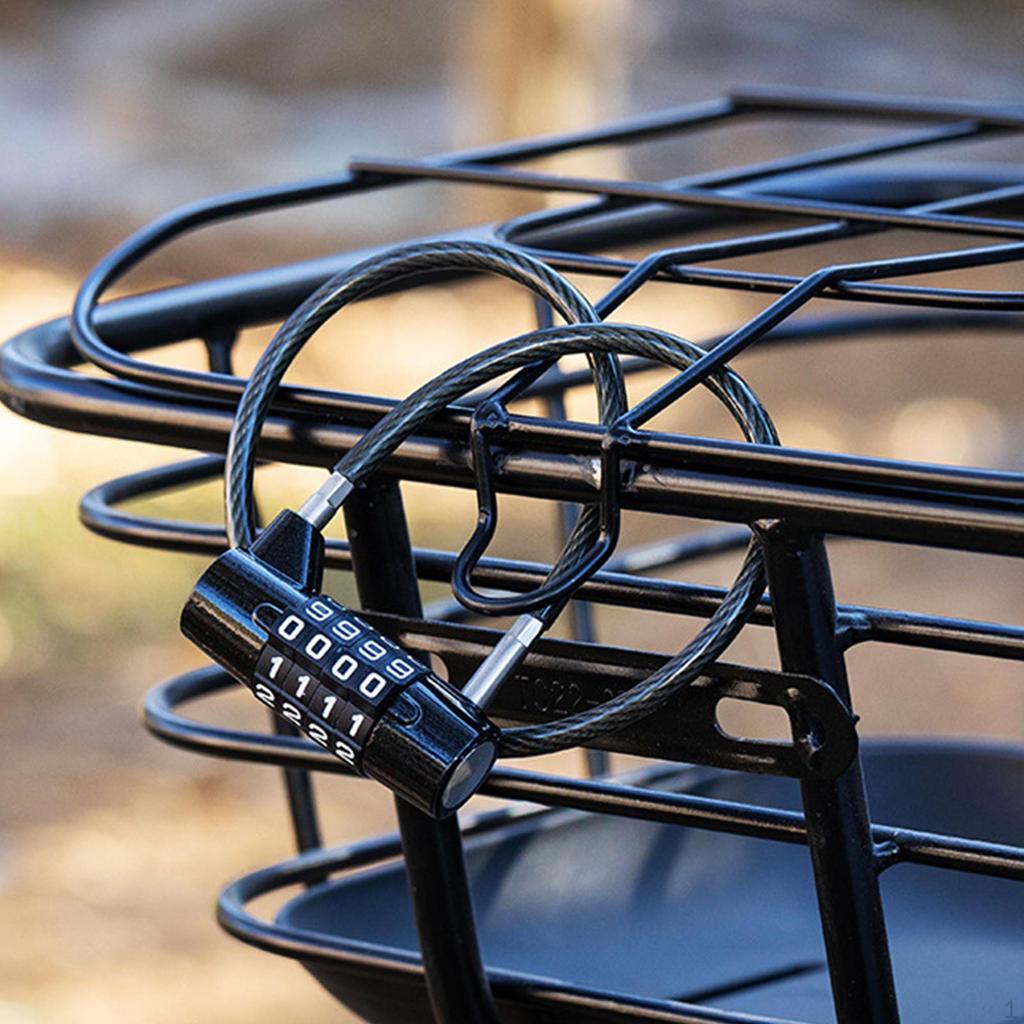 Кабельный замок для багажа, дорожный багаж, универсальный парольный замок, комбинация для улицы