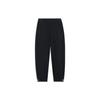 Li Ning Badfive Solid Color Loose Fit Jogger Pants Men Bottoms Black AKLT843-4