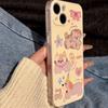 Transparent hollow cat and dog suitable for Apple 15prom mobile phone case 14/13/12 soft case iPhone11 all-inclusive XR/X