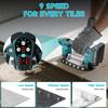 YEARTOP Cordless Tile Laying Machine 9 Speed500KG Tile Vibration Leveling Machine Installation Power Tool for Makita 18V Battery