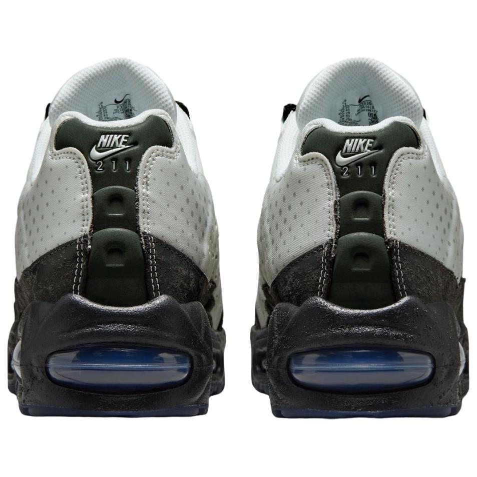 Nike Кроссовки Air Max 95 OG 211 Унисекс Черный Photon-Dust Металлический Серебристый Темно-Дымчато-Серый Прохладный Серый Белый Спортивный Красный IQ3363-025