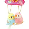 Stuffed Animal Parrot Keyring Cute Bird Bird Pendant Plush Magnetic Keychain  Friend Couple