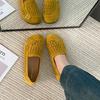2025 Summer New Ins Retro Flat-bottomed Breathable Mother Shoes Hollowed Out Casual Soft-soled Women's Hole Shoes Women