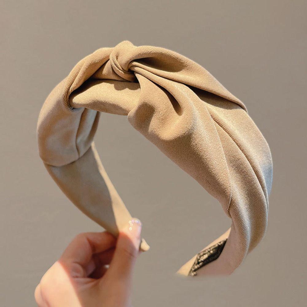 Solid Hair Claw Sweet Bow Braided Headband Fashion Hair Band Girls Accessories