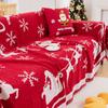 Nordic Christmas Sofa Cover Blanket Chenille Decoration Living Room Sandtowel Cover Cloth All-Season Holiday Sofa Covers Blanket