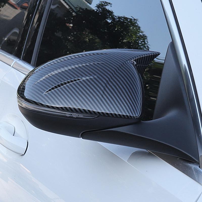 Крышка зеркала заднего вида из углеродного волокна, зеркало заднего вида, крышка корпуса для Mercedes Benz C Class W206 C200 C220 C260 C300