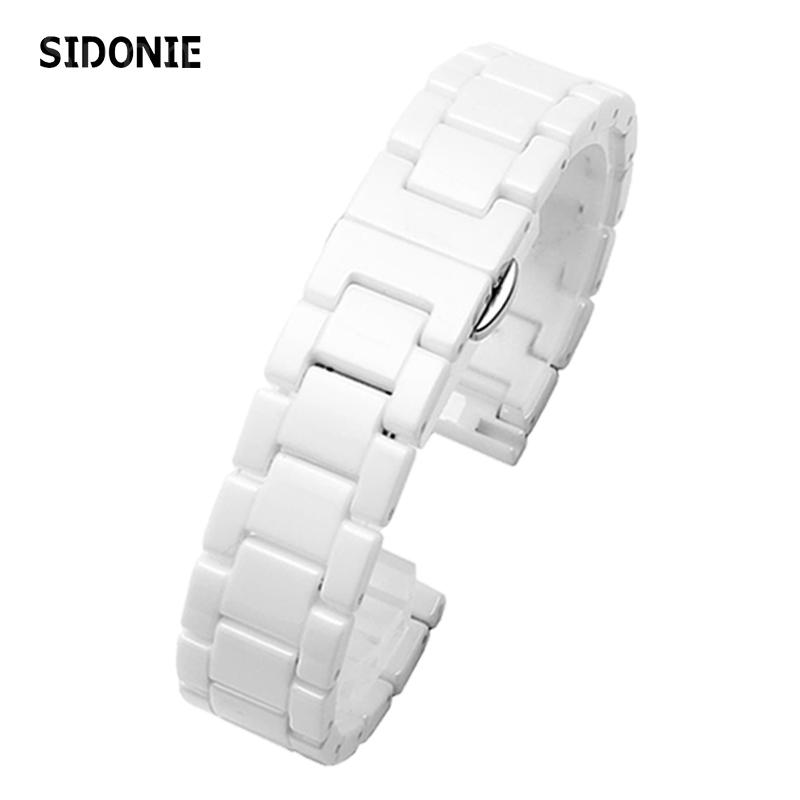 Высококачественный керамический ремешок для часов Rossini Guess Ebo Watch King Браслет из нержавеющей стали 16 18 мм