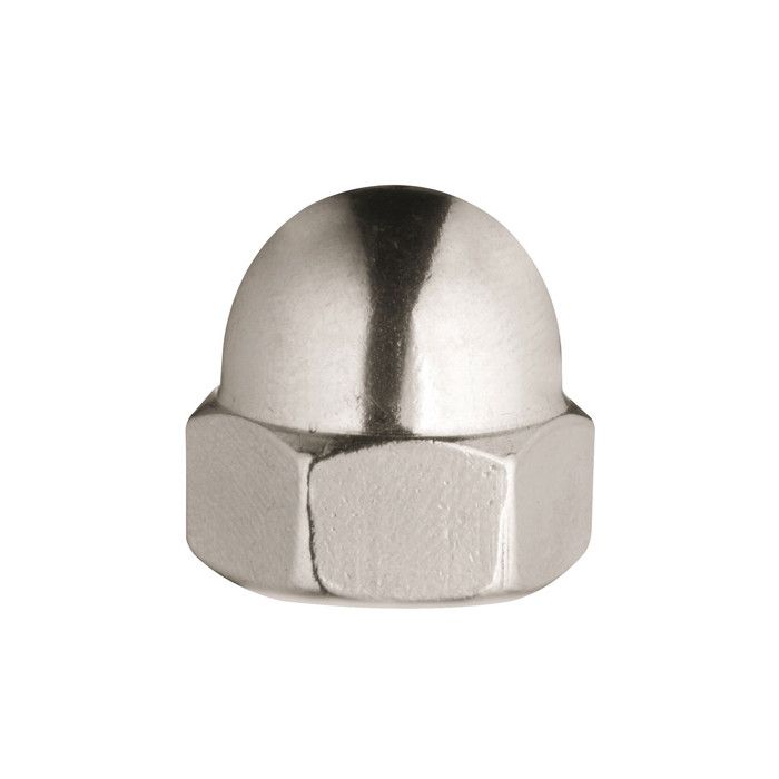 Boîte L 25 Unités. Ecrou Zinc Aveugle M 8 Fadix