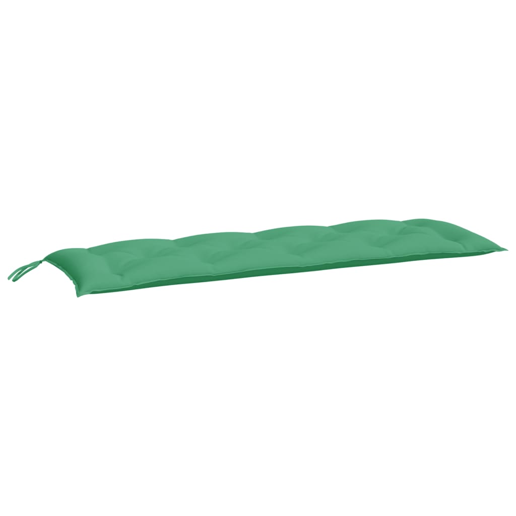 Garden Bench Cushion Green 150x50x7 cm Oxford Fabric
