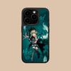 HSR Huohuo Матовая поверхность Чехол для мобильного телефона для iPhone 17 16 15 14 13 12 11 Air Pro Max Plus Цветная крышка