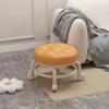 Низкий табурет с шкивом Водонепроницаемые прочные кожаные стулья Переносные круглые табуреты Мягкая губчатая подушка для стула Бытовые принадлежности