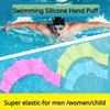 Silicone Hand Puff Swimming Equipment Swimming Gloves Flipping Board Training Gloves Silicone Palm Trainer Swimming Equipment