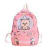 Print Animal Charming Capybara Backpack Breathable Nylon Kids School Bag For Preschool And Children Young