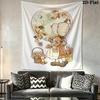 Sarah Kay Wall Tapestry Aesthetic Wall Hanging Printed Fabric Blanket Decorative Tapestries for Bedroom Living Room Home Decor