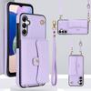 Кошелек-чехол через плечо с ремешком, слот для кредитной карты для Samsung Galaxy A14 A54 A53 A73 A13 A52 S23 Ultra S22 Plus S21