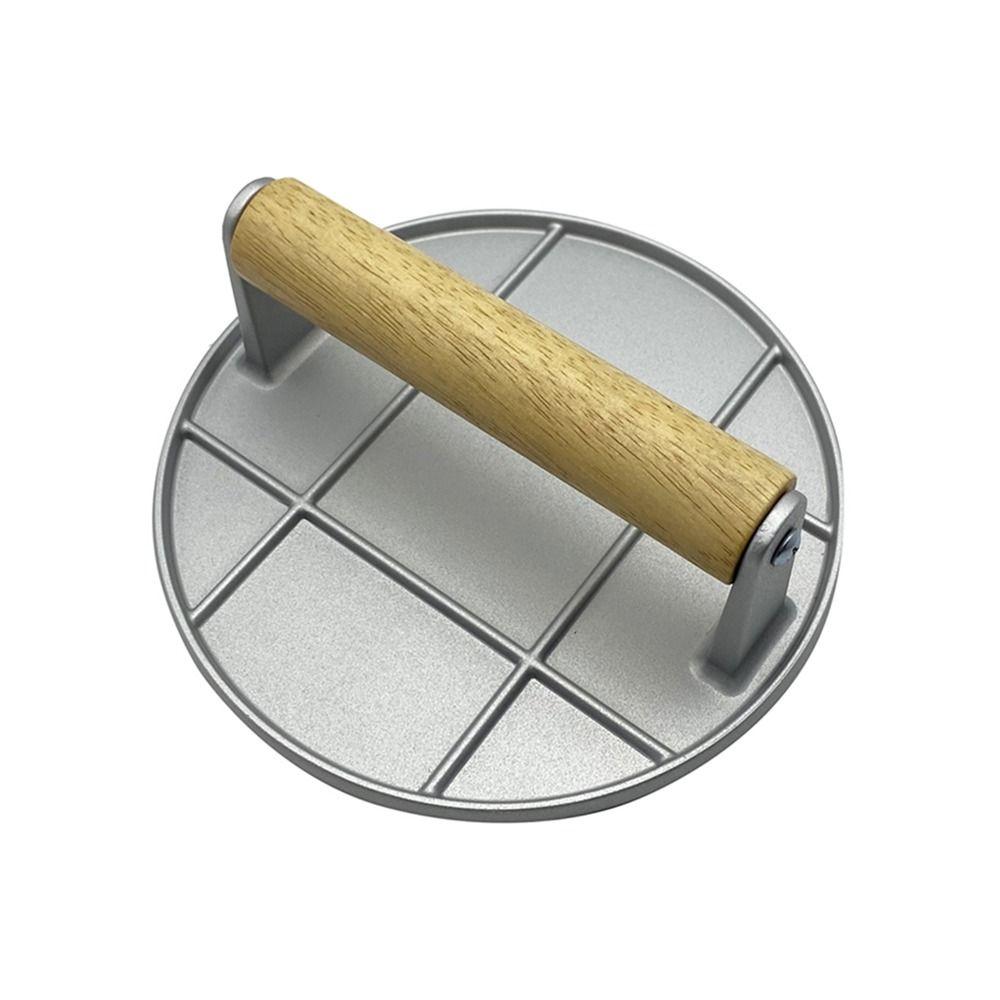 Сверхпрочный пресс для бургеров Легко чистить Пресс для барбекю Гриль Прочный пресс для котлет Сэндвичи