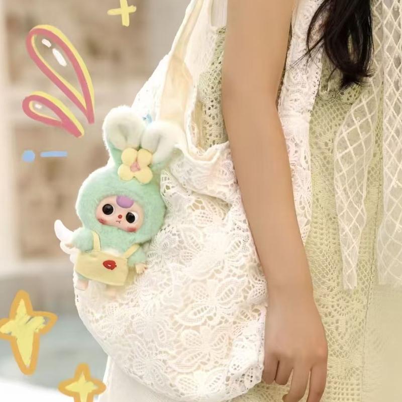 Малыш Три Макарона Милый Плюшевый Зайчик Тренд Игра Слепая Коробка Милые Плюшевые Украшения Кукла Подвеска для Сумки Сюрприз Коллекционные Игрушки Подарок